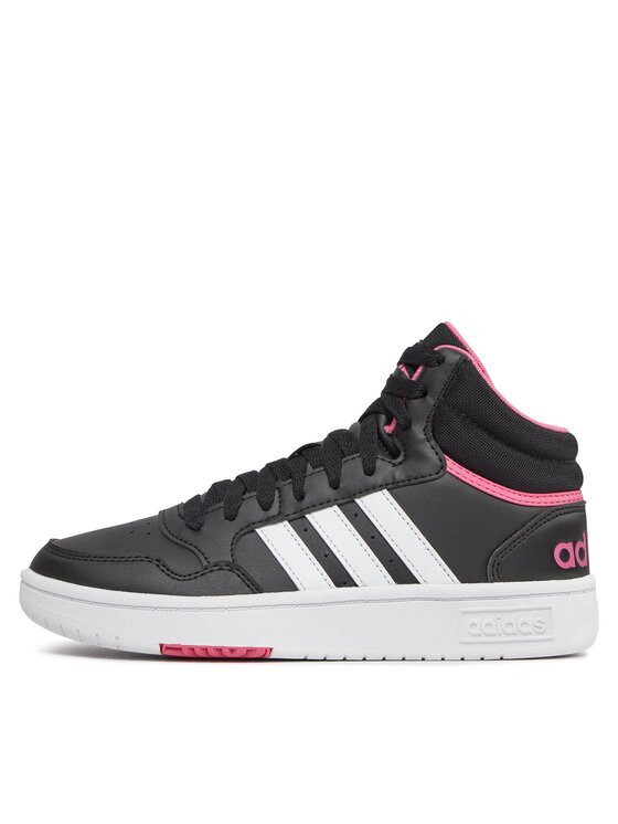 adidas adidas Sneakersy Hoops 3.0 Mid Shoes IG7896 Czarny