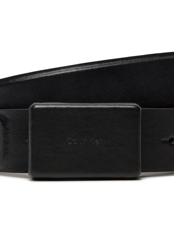 Calvin Klein Calvin Klein Pánský pásek Line Quilt 35Mm K50K511953 Černá