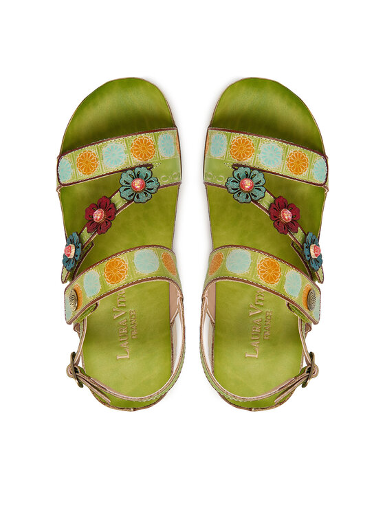 Laura Vita Laura Vita Босоніжки Dorry 18 Зелений