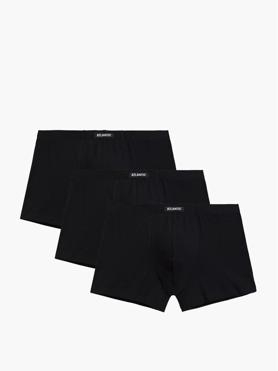 Atlantic Atlantic Bokserki Classic Basic Czarny