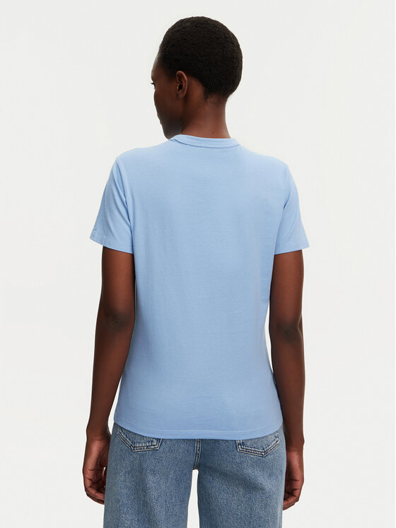 HUGO HUGO T-Shirt Damacia 50535491 Niebieski Regular Fit