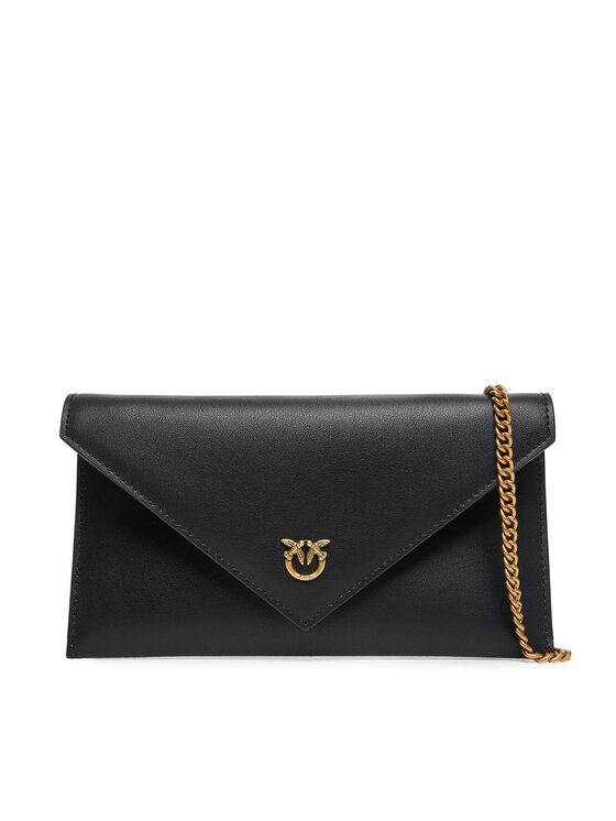PINKO PINKO Geantă Flat Purse Mini AI 25-26 PCPL 105347 A0F1 Negru