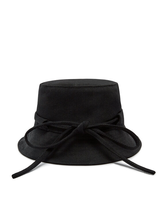 JACQUEMUS JACQUEMUS Skrybėlė 223AC001U Juoda