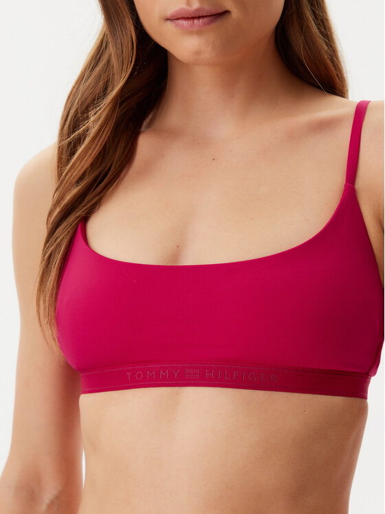 Tommy Hilfiger Tommy Hilfiger Μπικίνι πάνω μέρος UW0UW05803 Ροζ