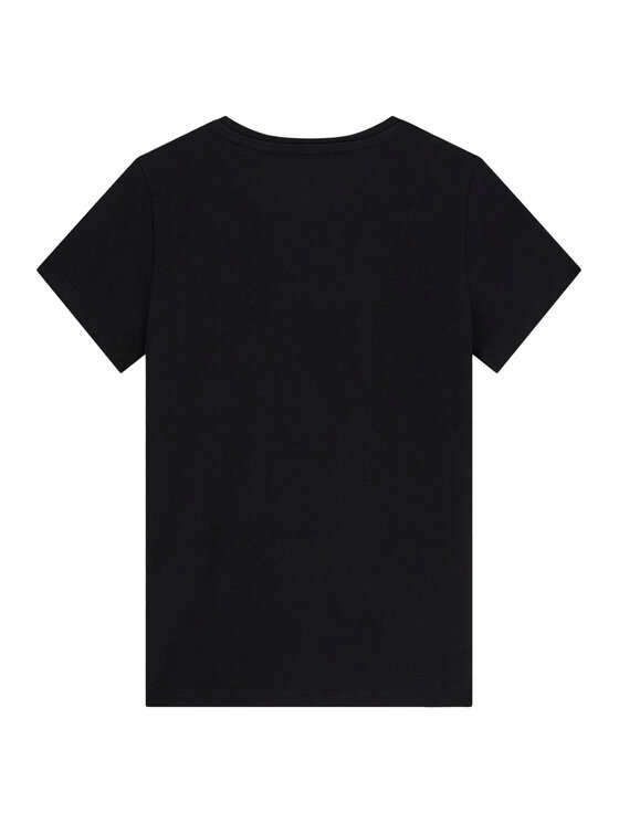 Guess Guess Футболка J6RI10 K6YW4 Чорний Regular Fit