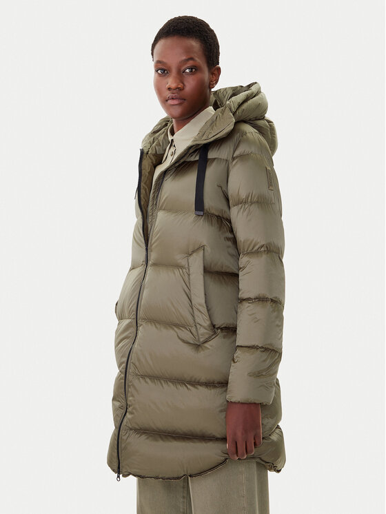 Bomboogie Bomboogie Пухено яке Geneva CW6630TDLC5 Зелен Regular Fit