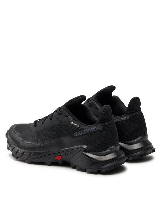 Salomon Salomon Buty do biegania Alphacross 5 Gore-Tex L47310900 Czarny