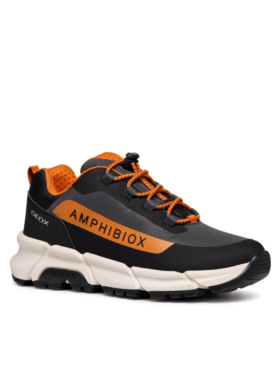 Geox Geox Sneakersy J Flexyper Plus Boy J46LCC 0FU50 C9291 M Sivá