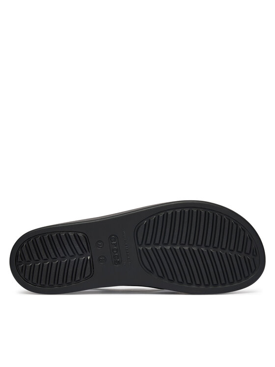 Crocs Crocs Sandały Brooklyn 4U Cross Strap Sandal 212254 Czarny