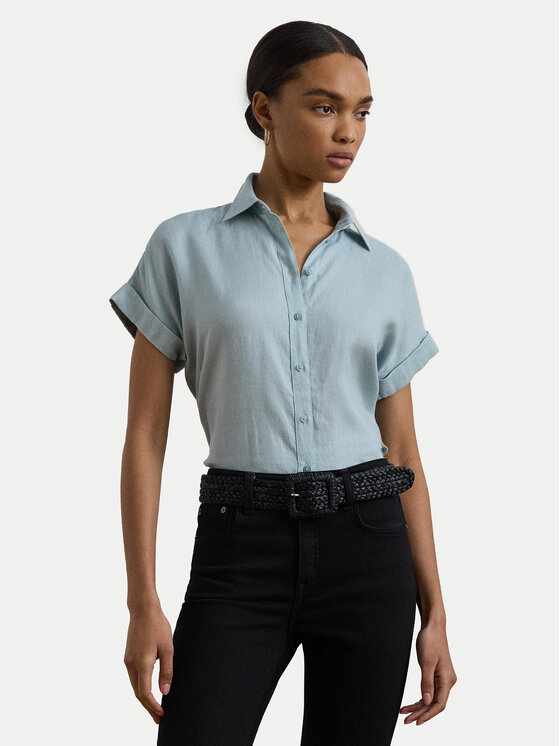 LAUREN RALPH LAUREN LAUREN RALPH LAUREN Košile 200699152054 Světle modrá Relaxed Fit