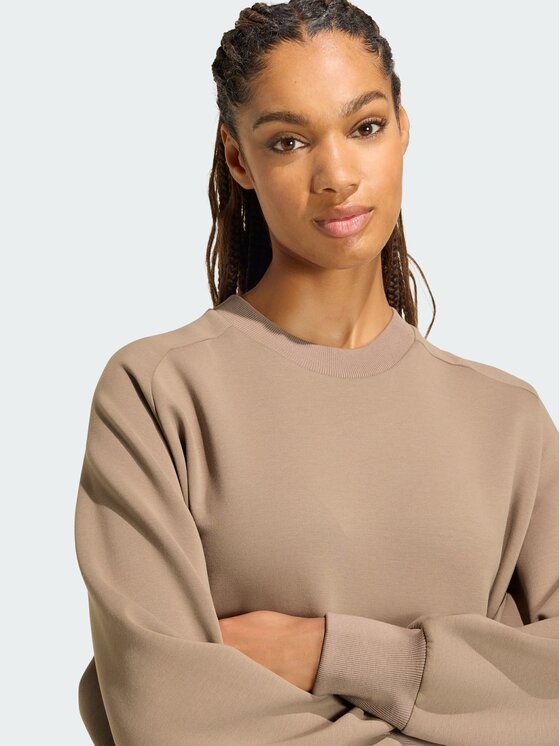 adidas adidas Bluza 165052 Beżowy Loose Fit