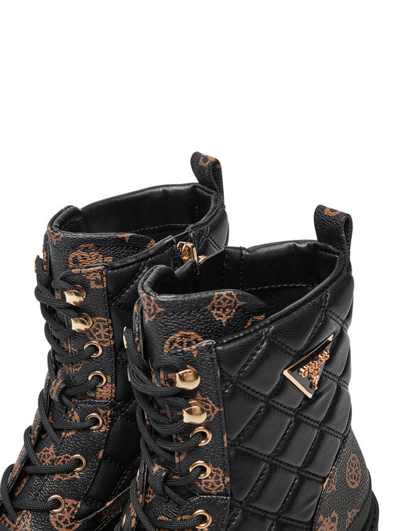 Guess Guess Μποτάκια Badae2 FLFBD2 FAL10 Μαύρο