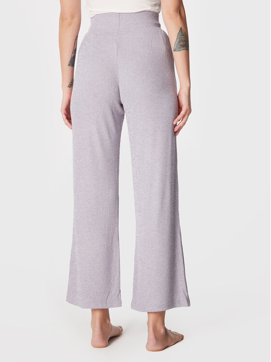 Triumph Triumph Spodnie dzianinowe Thermal 10213432 Szary Relaxed Fit