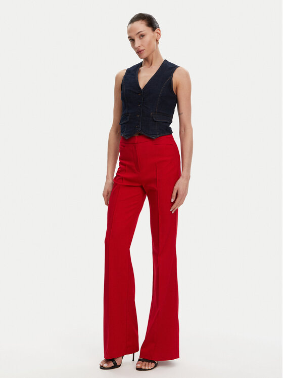 Fracomina Fracomina Mellény FR25SJ5024D46093 Sötétkék Slim Fit
