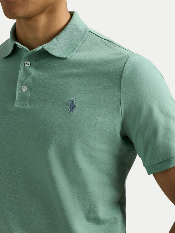 Polo Ralph Lauren Polo Ralph Lauren Polo majica 710941439022 Zelena Custom Slim Fit