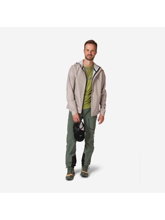 Rossignol Rossignol Kurtka przeciwdeszczowa Skpr Active Jkt Beżowy Regular Fit