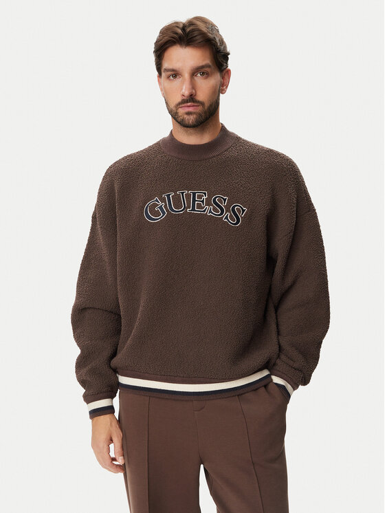 Guess Guess Світшот Z6BR02 Z1741 Коричневий Oversize