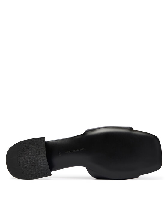 KARL LAGERFELD KARL LAGERFELD Klapki Petalo II KL80700C Czarny