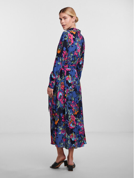 YAS YAS Hemdkleid 26030726 Bunt Regular Fit