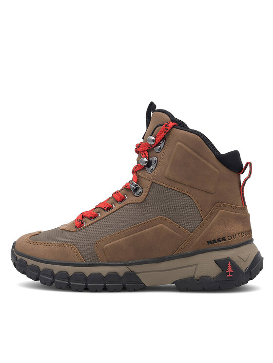 BASS OUTDOOR BASS OUTDOOR Pohodni čevlji BA12H820 Rjava