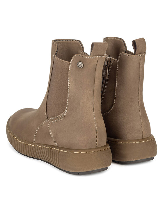 Go Soft Go Soft Klassische Stiefeletten CEO-WS5586-07 Beige