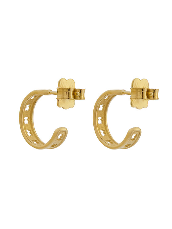 TOUS TOUS Ohrringe Bear Row 1003734600 Goldfarben