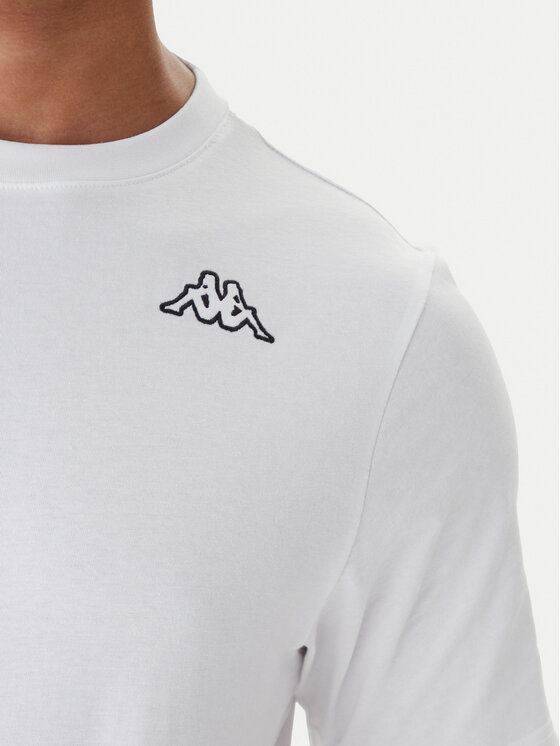 Kappa Kappa Komplekt kolmest t-särgist Logo Sylvo 322562W Valge Regular Fit