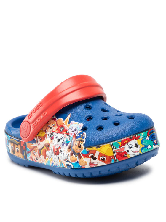 Crocs Crocs Klapki Crocsfl Paw Patrol Band Clg K 205509 Granatowy