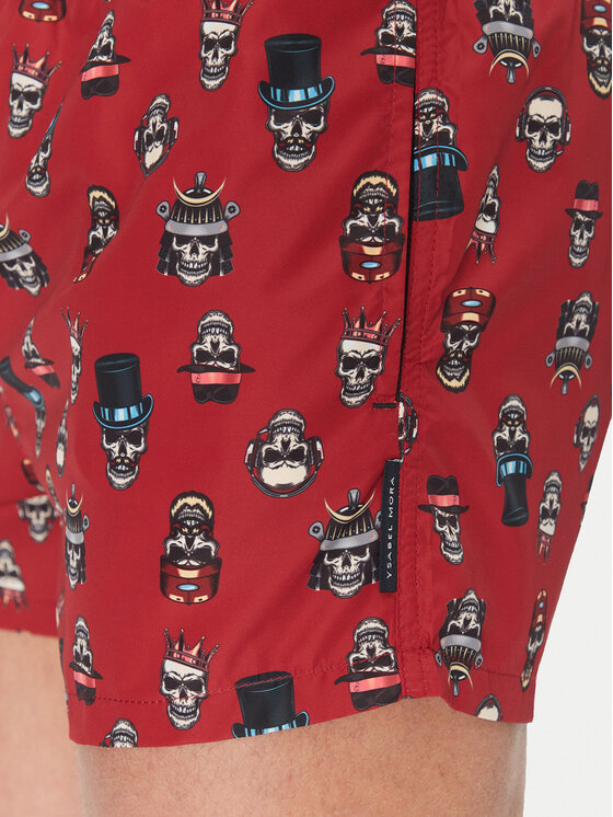 YSABEL MORA YSABEL MORA Badeshorts 90286 Rot Regular Fit