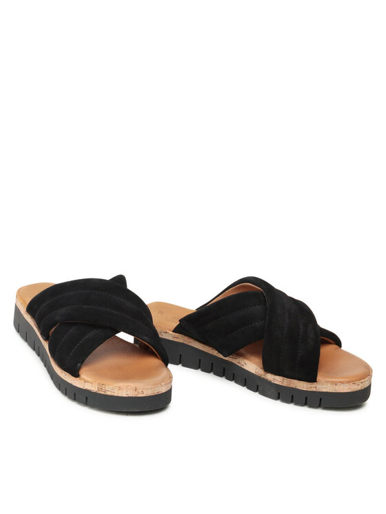 s.Oliver s.Oliver Шльопанці 5-27210-38 Чорний