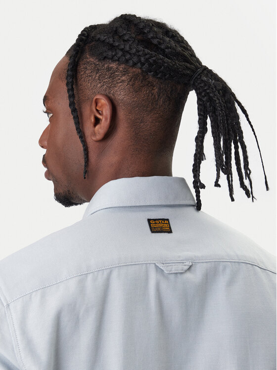 G-Star Raw G-Star Raw Риза Bristum 2.0 D23553 E071 Светлосиньо Slim Fit