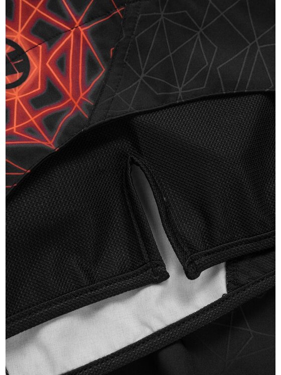 PITBULL PITBULL Szorty sportowe RAY Czarny Regular Fit
