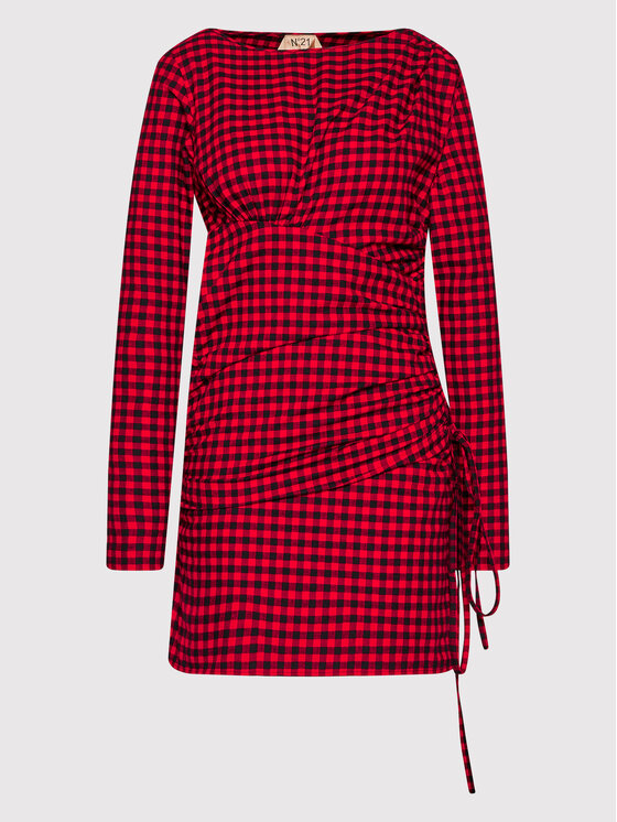 N°21 N°21 Haljina za svaki dan 22I N2M0 H042 1024 Crvena Regular Fit