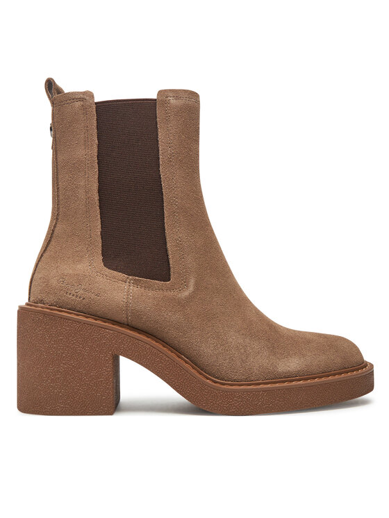 Pepe Jeans Pepe Jeans Боти тип челси PLS50522 Кафяв