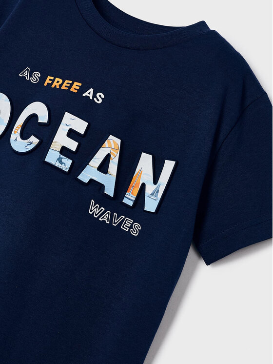 Mayoral Mayoral T-Shirt 3019 Σκούρο μπλε