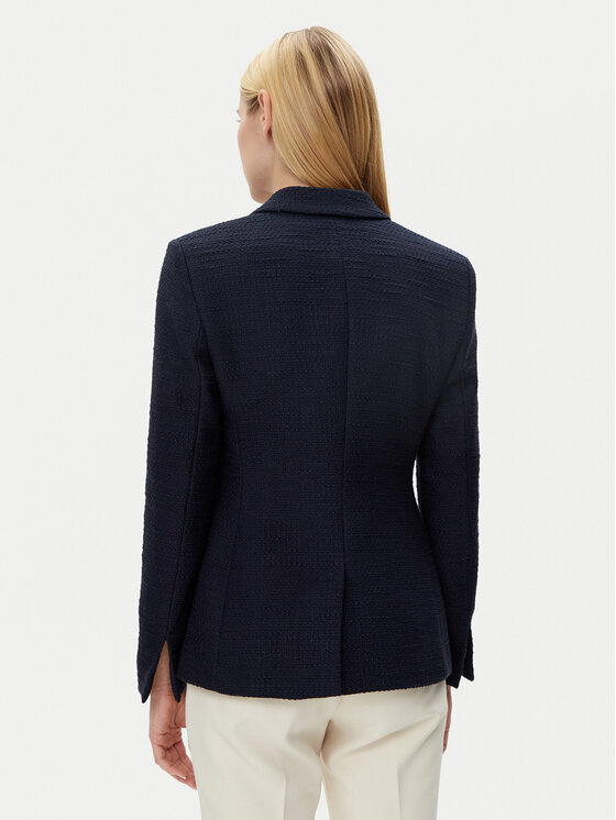 BOSS BOSS Marynarka Jatawa2 50535931 Granatowy Slim Fit