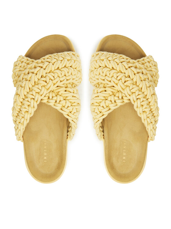 Inuikii Inuikii Şlapi Woven 70104-105 Galben