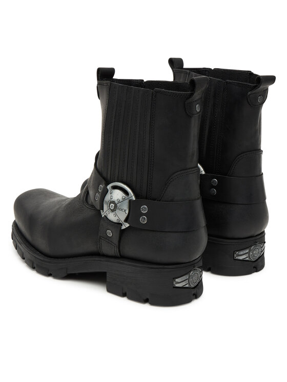 NEW ROCK NEW ROCK Боти тип челси NEW ROCK-M-7605 Черен