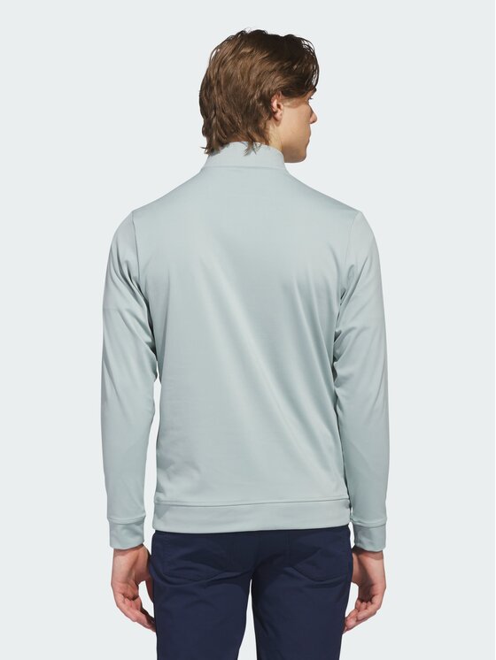adidas adidas Bluza ULTIMATE365 CLASSIC QUARTER-ZIP Zielony Regular Fit