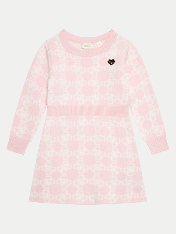 Guess Guess Vestito di maglia K4BK20 Z3K10 Rosa Regular Fit
