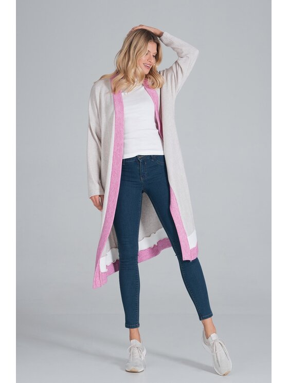 Sweter FIGL, Rozmiar S/M, Beżowy, M845