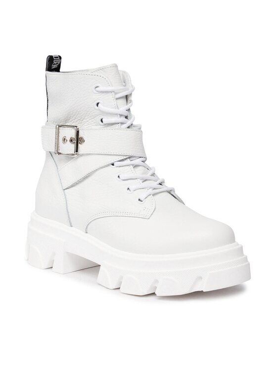 Steve Madden Steve Madden Schnürstiefeletten Mae Bootie SM19000034 SM19000034-107 Weiß