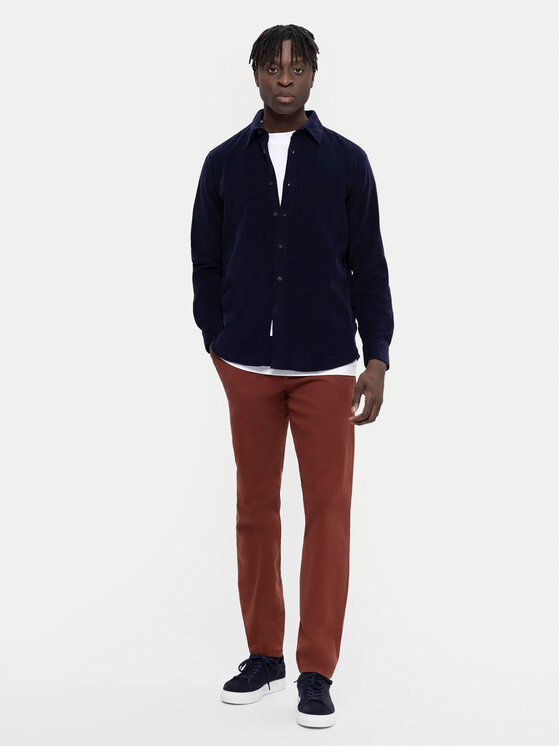 Selected Homme Selected Homme Koszula Gowen 16090182 Granatowy Regular Fit
