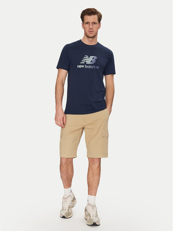 New Balance New Balance T-shirt MT51503 Plava Regular Fit