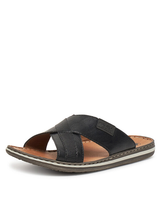 Rieker Rieker Şlapi 21082-00 Negru