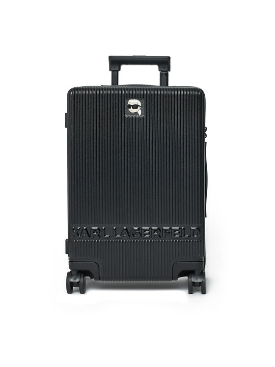 KARL LAGERFELD Kabínový kufor A1W30421 Čierna