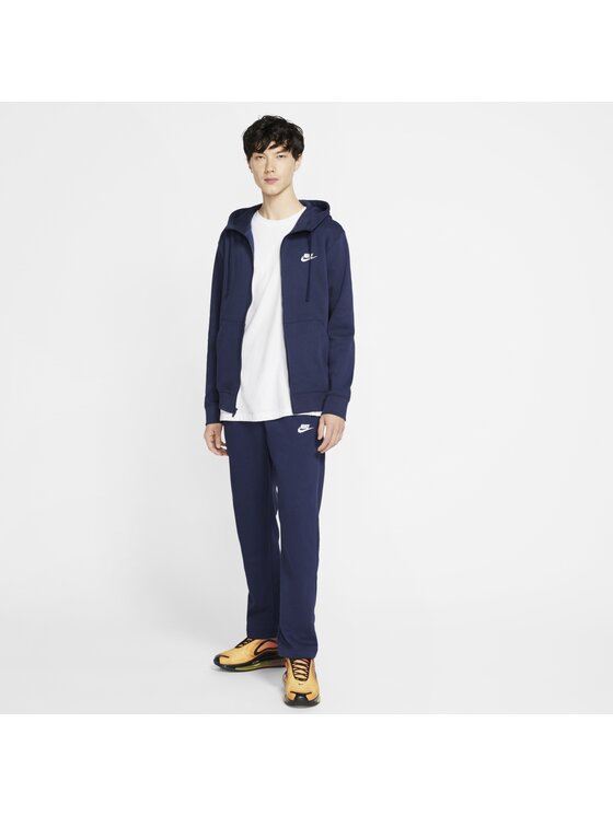 Nike Nike Felpa Sportswear Club Fleece Blu Regular Fit