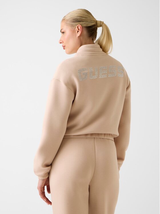 Guess Guess Суитшърт 169845 Бежов Classic Fit