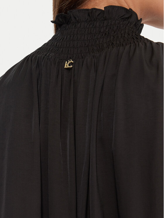 LOLA CASADEMUNT LOLA CASADEMUNT Blúzka LF2515016 Čierna Regular Fit
