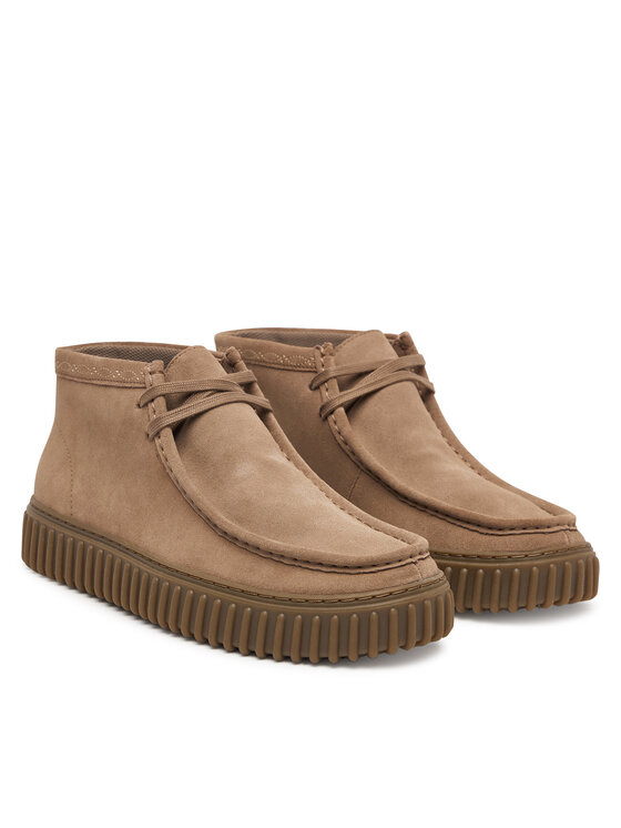 Clarks Clarks Halbschuhe Torhill Hi 26327244 Beige